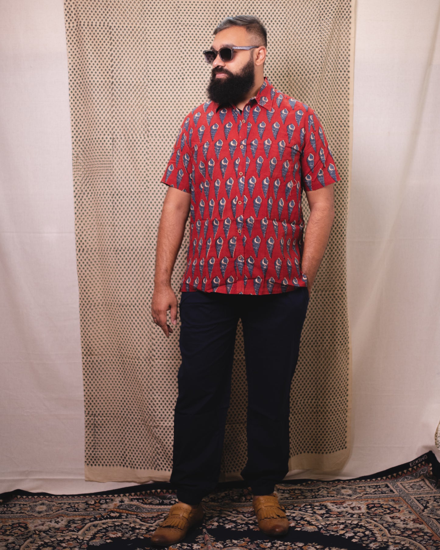 AJRAKH MARRON CONCHES