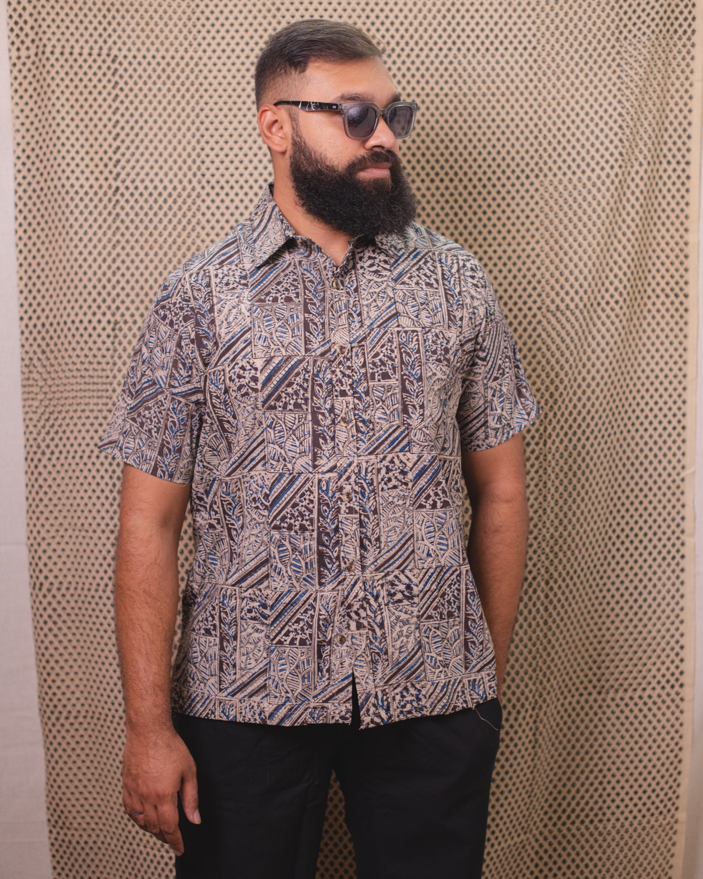 KALAMKARI BLACK SHIRT