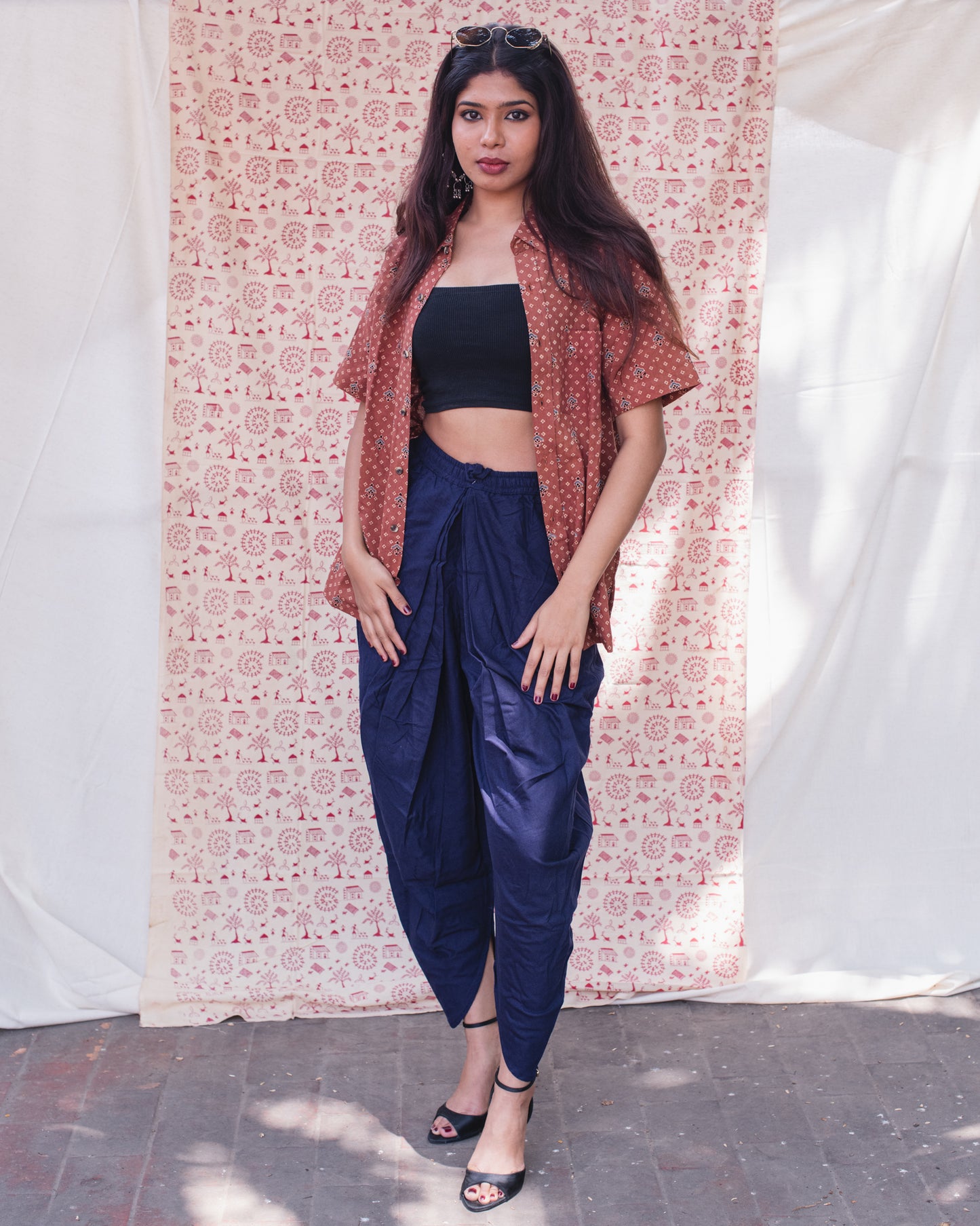 INDIGO AFGHAN PANTS