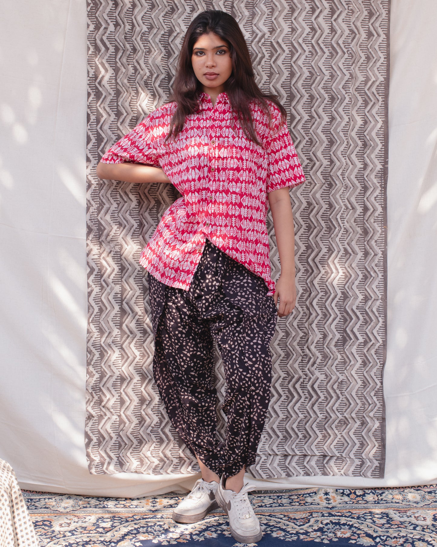 BATIK ALIZARIN RED SHIRT