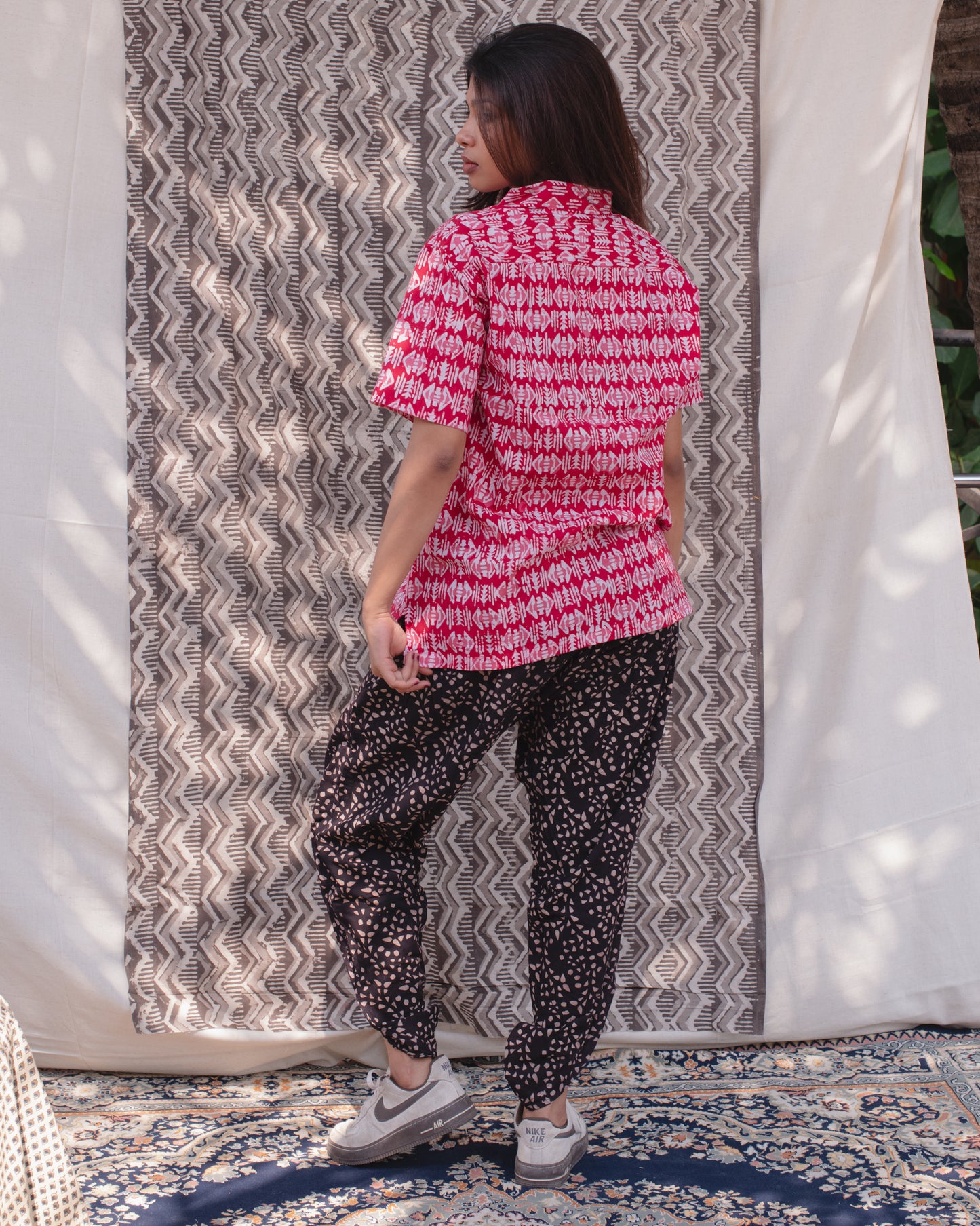 BATIK ALIZARIN RED SHIRT