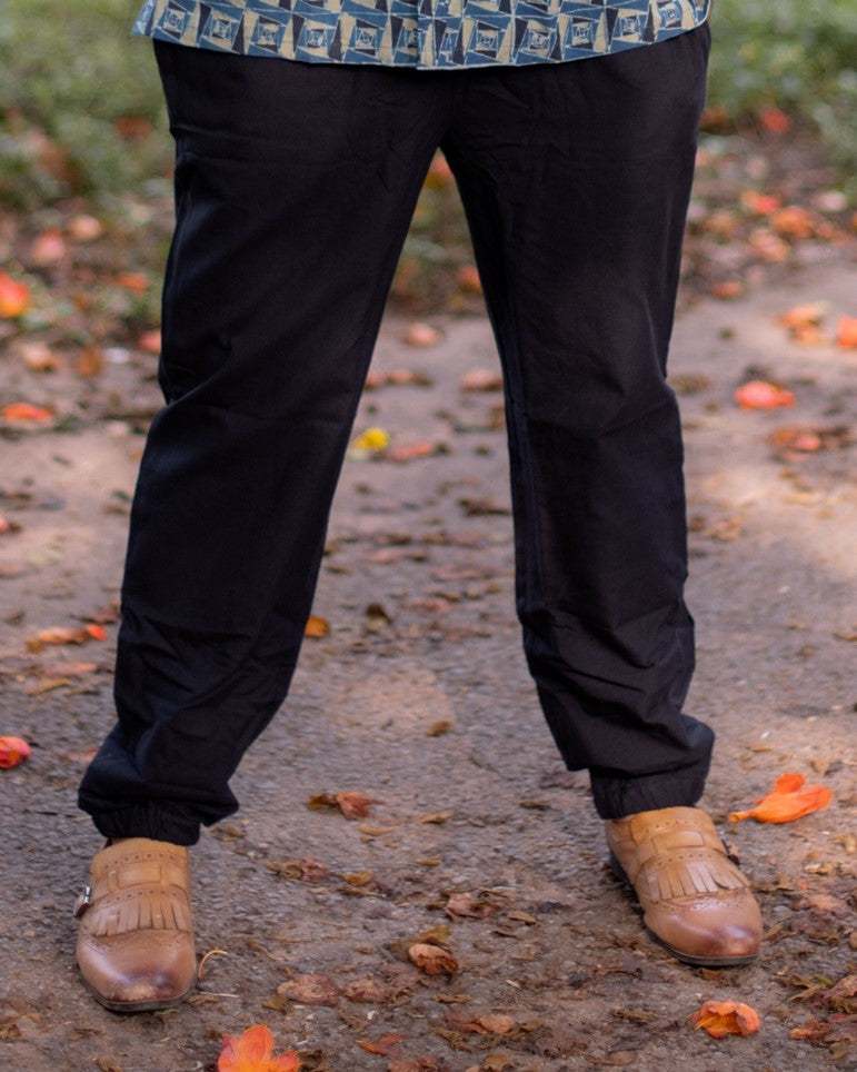 BLACK TROUSERS PANTS