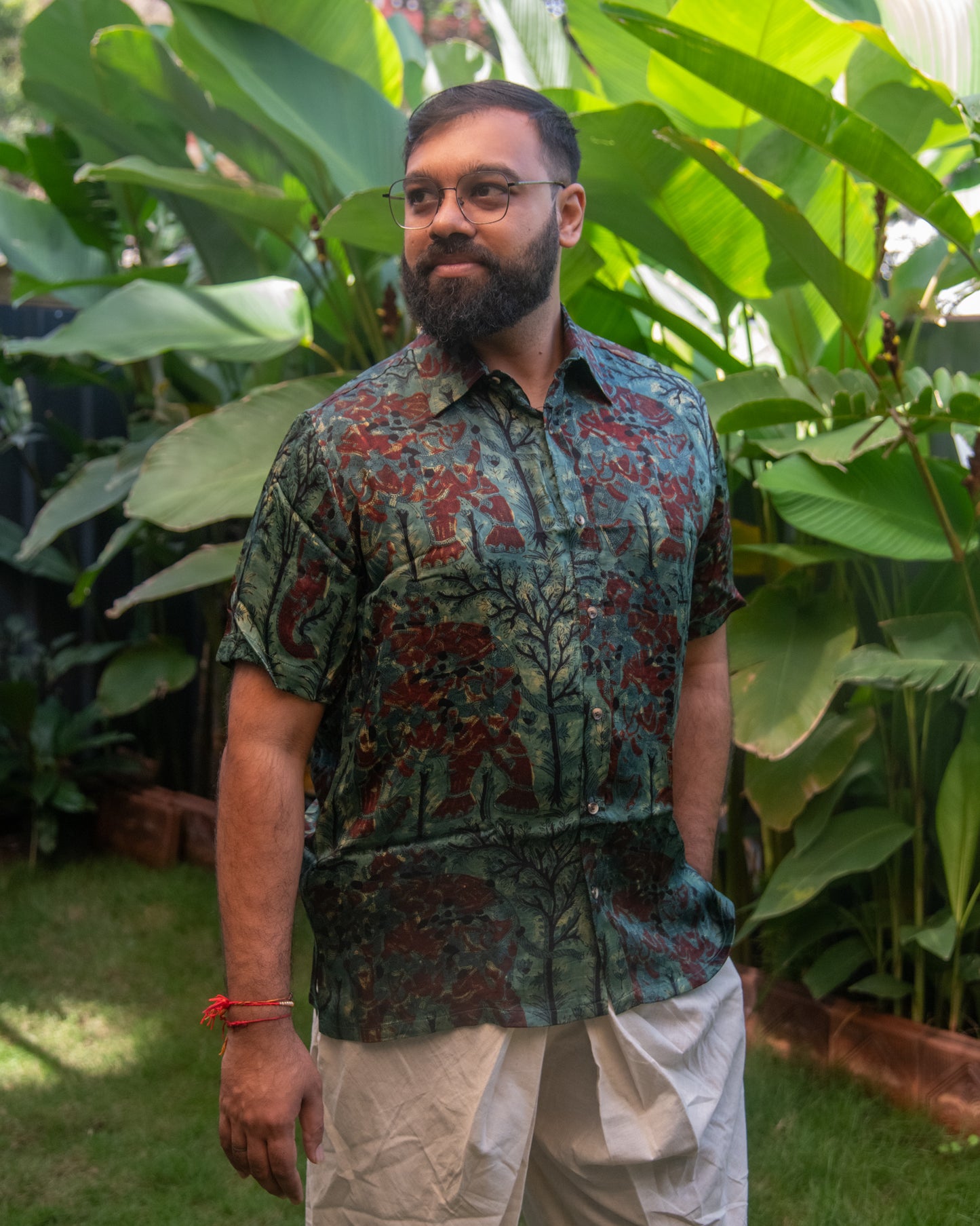MODALE ABSTRACT ELEPHANT SHIRT