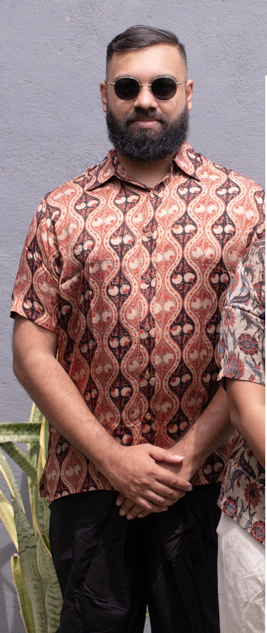 MODALE BROWN SPADES SHIRT