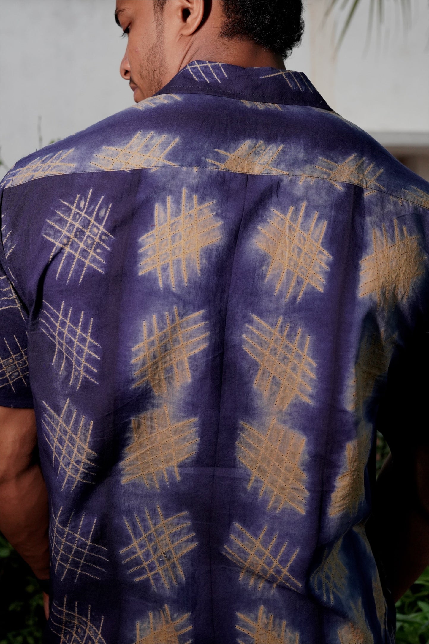 SHIBORI TIC TAC TOE SHIRT