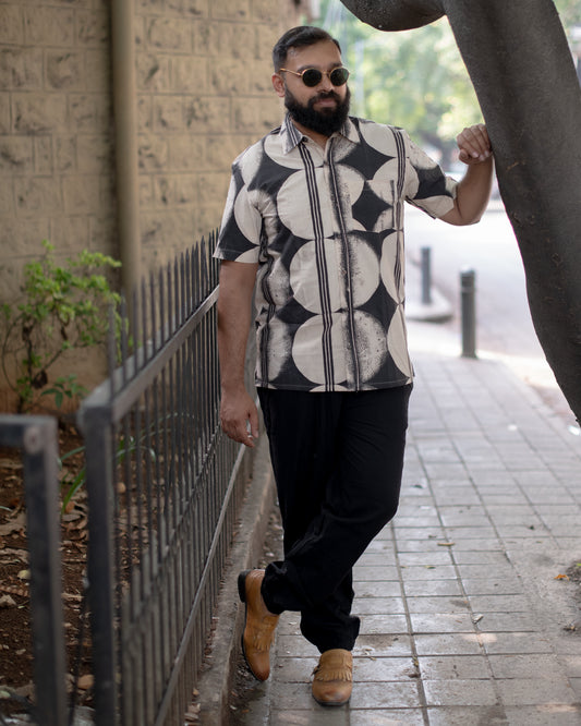 AJRAKH FULL MOON SHIRT