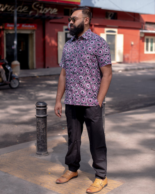 BATIK PURPLE PUPIL SHIRT
