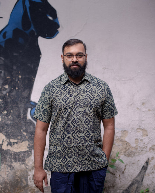 BATIK MYSTIC GREEN SHIRT