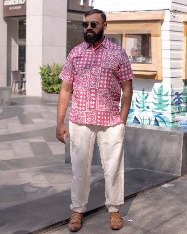 BATIK PINK SHIRT