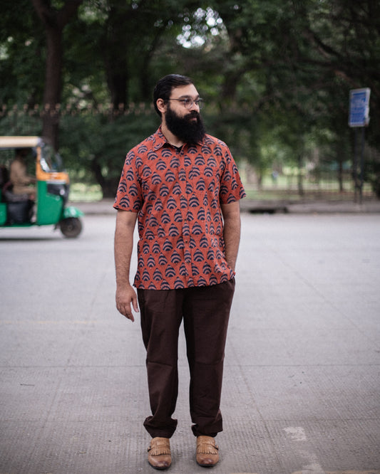 AJRAKH MAJET TREE SHIRT