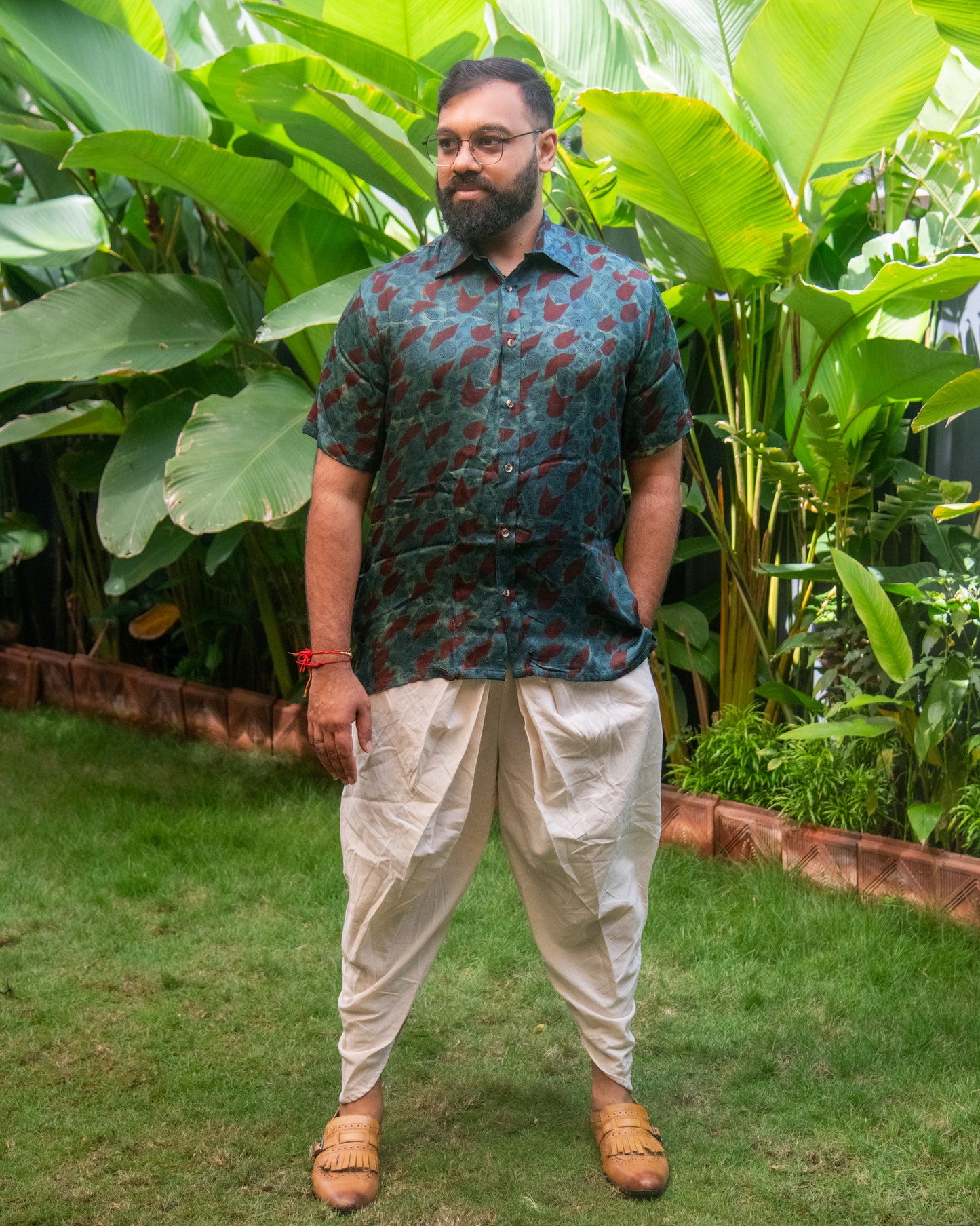 MODALE INDIGO BIRD SHIRT