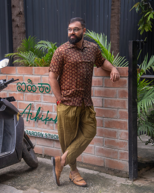 MODALE BROWN SHIRT