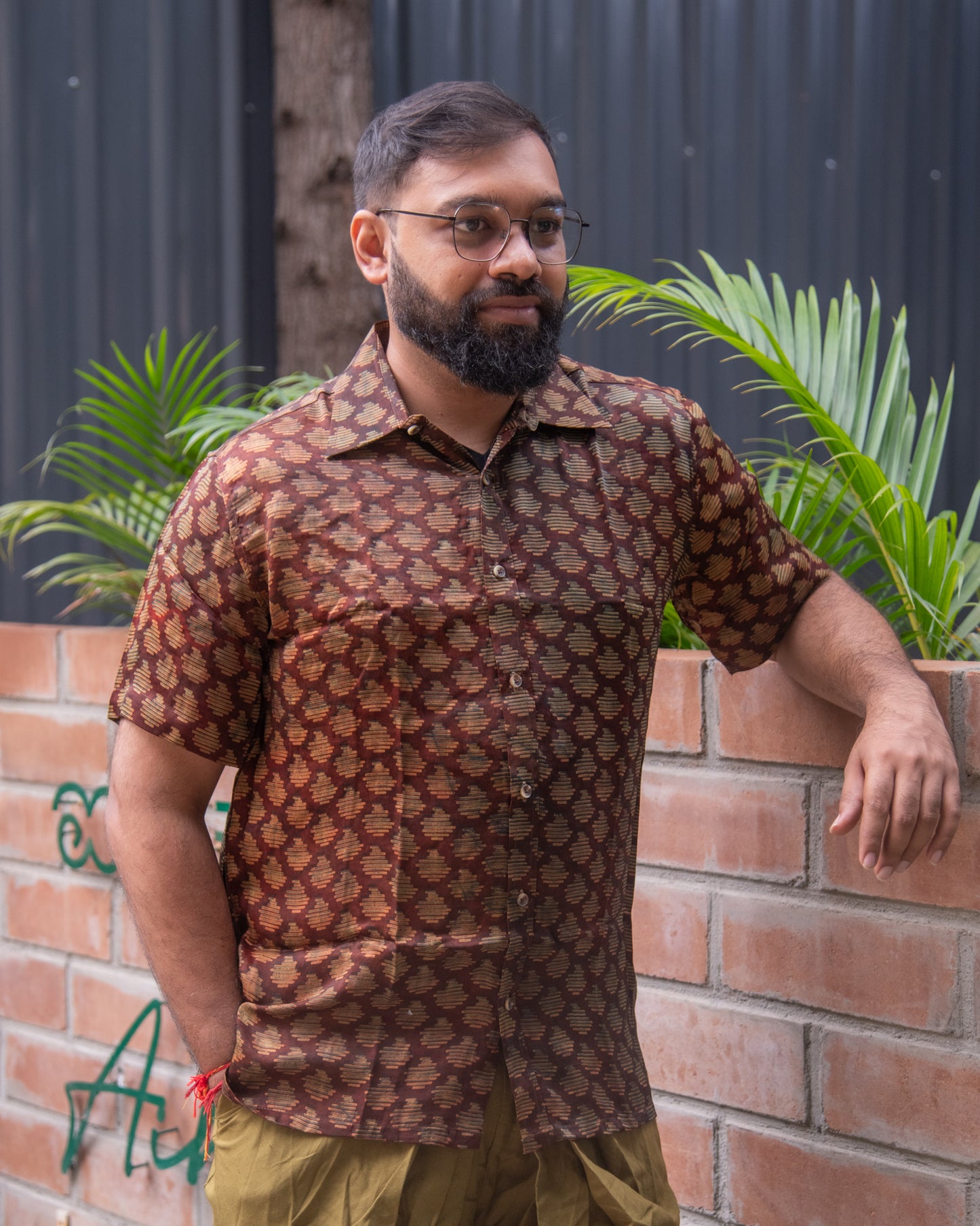 MODALE BROWN SHIRT