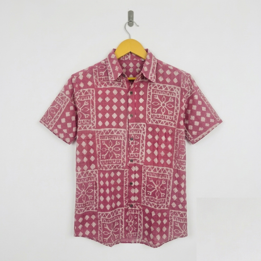 BATIK PINK SHIRT