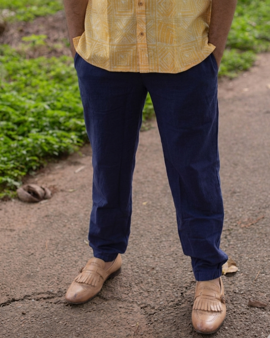 BLUE TROUSERS PANTS