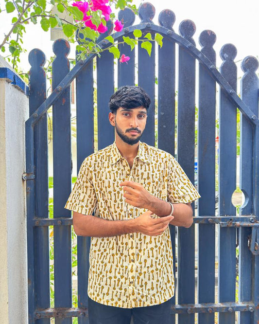 YELLOW KEY SHIRT