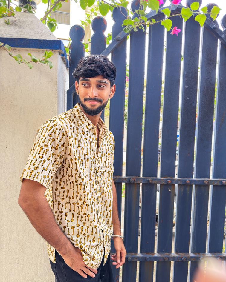 YELLOW KEY SHIRT