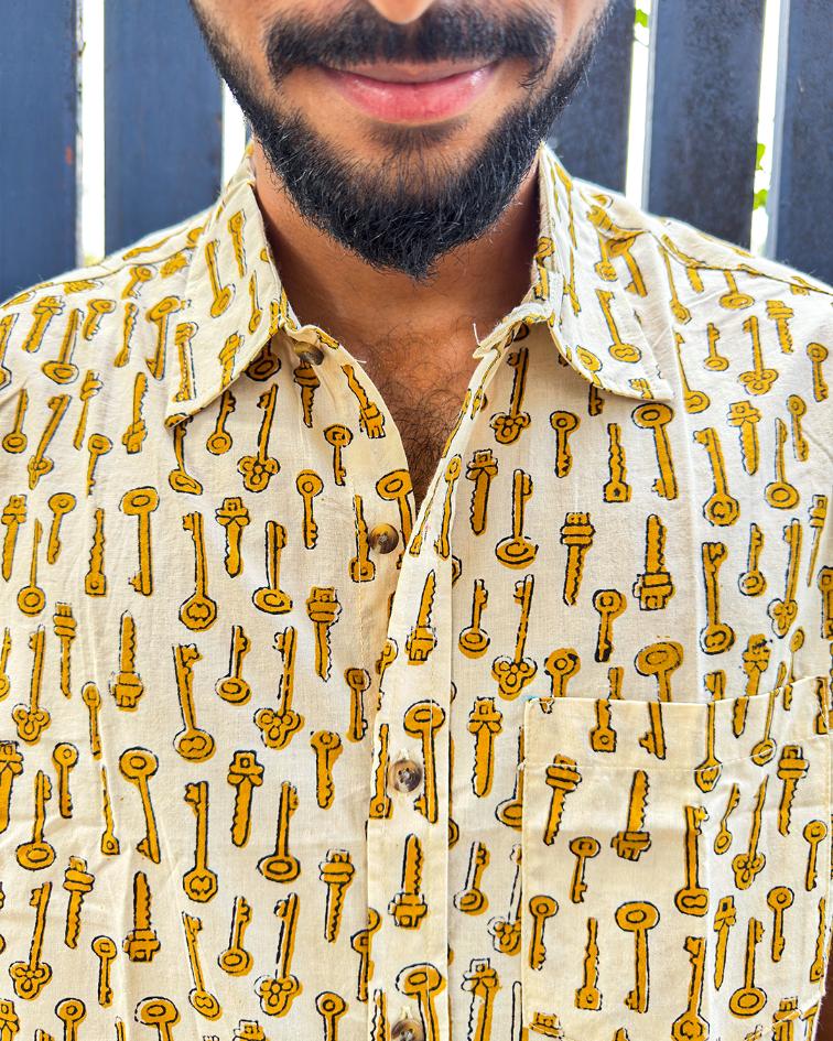 YELLOW KEY SHIRT