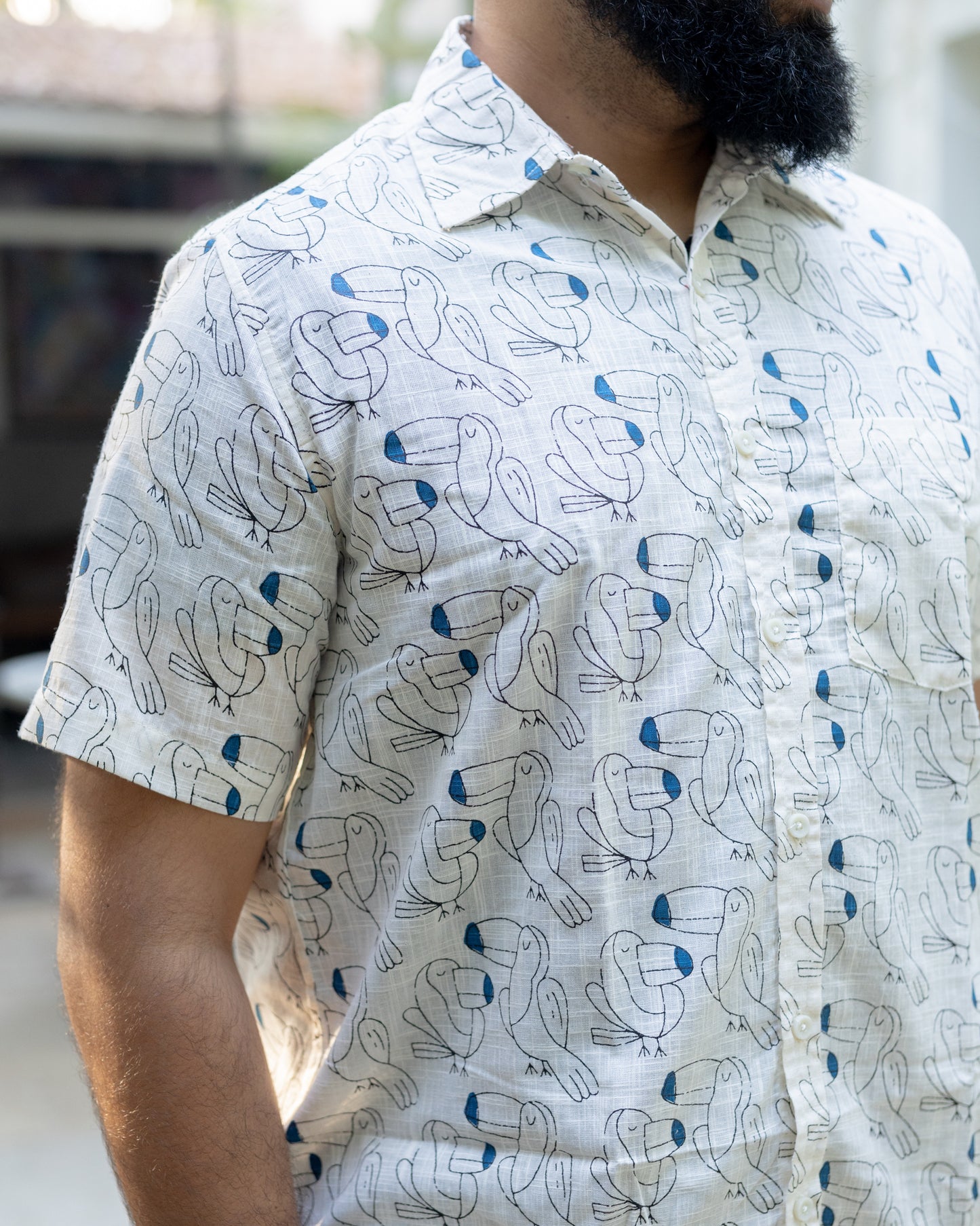 BLUE BIRDIE SHIRT
