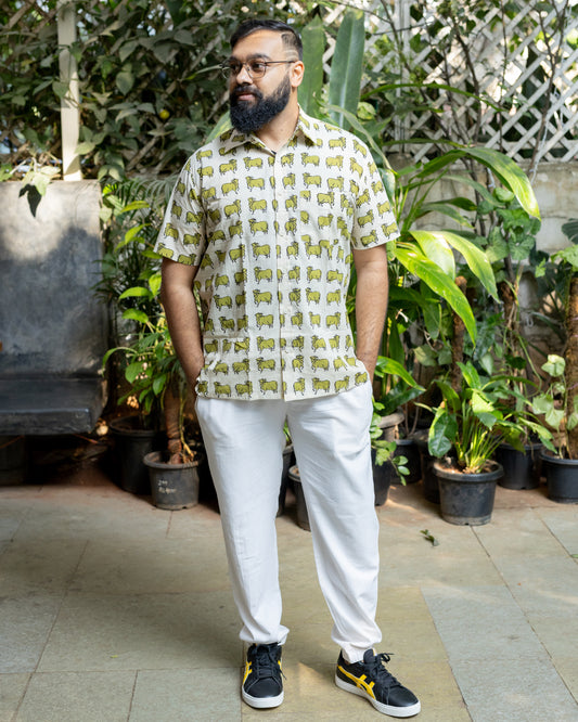 MINI BULL GREEN SHIRT