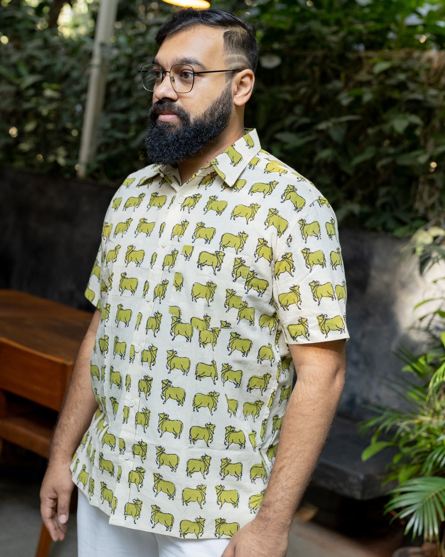 MINI BULL GREEN SHIRT