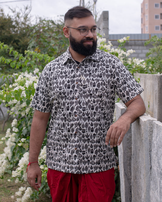 BLACK FISH SHIRT